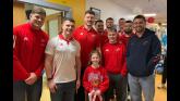 Munster rugby stars deliver festive joy to children at University Hospital Limerick