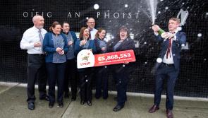 WATCH: 'Massive buzz' around Limerick's GPO after huge Lotto jackpot win