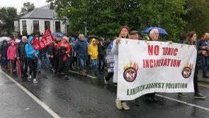 WATCH: Thousands attend march in Limerick city to protest against Irish Cement plans