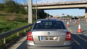 PICTURE: Driver stopped at N7 Covid-19 checkpoint with almost 20 year old learner permit 