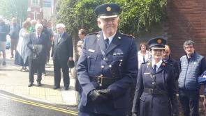 WATCH: Limerick gardai pay respects to murdered colleague