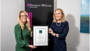 Sweeney McGann Solicitors celebrate a double win at this year’s Irish Law Awards!