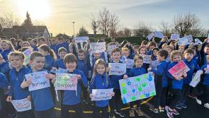 Huge excitement at a local school as RTÉ cameras make a visit 