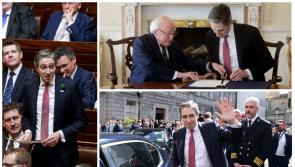 PICTURES: The rise of Simon Harris - from college dropout, to youngest ever Taoiseach