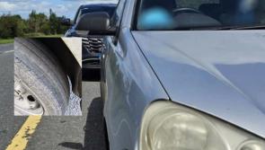 Disqualified driver caught travelling on hard shoulder with flat tyre had used cocaine