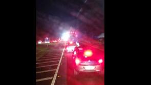 LATEST: Woman hospitalised following collision involving truck and car on Limerick to Shannon road