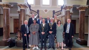 Limerick Council tour led by Mayor John Moran includes UK city he has unique ties to