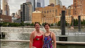 Rosie swims around New York in memory of late and great brother Anthony Foley