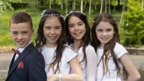 Limerick quads make their Holy Communion in style