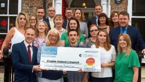 Limerick solicitors’ firm shows sensory side by raising €15k for charity