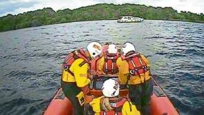 Three people rescued after cruiser runs aground in Lough Derg