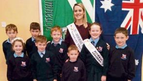 Melbourne Rose meets one for the future in her old County Limerick school