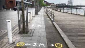 Pilot scheme rolled out in Limerick to encourage physical distancing on bridges and quays