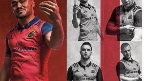 Munster unveil new European jersey