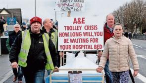 Protesters send decisive message over Limerick A&E crisis