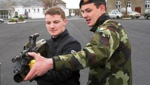 Aspiring soldiers flock to Limerick's Sarsfield Barracks