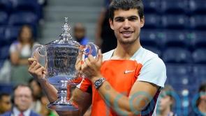 Carlos Alcaraz wins maiden grand slam title and claims world’s top rank