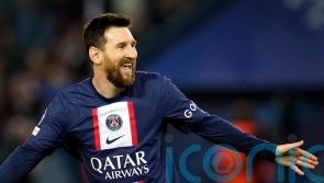 Lionel Messi leads Paris St Germain to huge win and Champions League progress