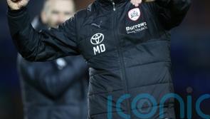 Michael Duff delighted with Barnsley&rsquo;s forward line in Accrington win