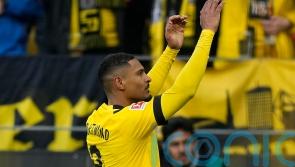 Sebastien Haller scores emotional goal in Borussia Dortmund rout