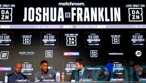 Anthony Joshua’s dedication impresses his new trainer ahead of Franklin fight