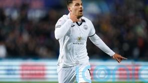 Joel Piroe dents Preston’s play-off hopes after mass touchline brawl in Swansea