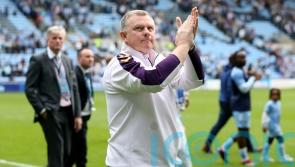 Mark Robins toasts ‘a special day’ as Coventry win to boost their play-off hopes