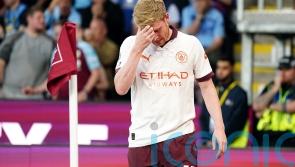 Kevin De Bruyne faces ‘a few weeks out’ after suffering another hamstring injury
