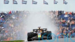 Max Verstappen on top in wet final practice at Zandvoort