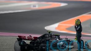 Lewis Hamilton crashes out after first-corner collision with George Russell