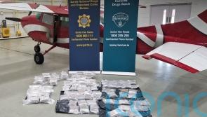 Heroin worth eight million euro seized after gardai intercept aircraft