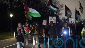 Pro-Palestinian demonstration held outside US ambassador&rsquo;s residence in Dublin