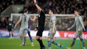 Everton to appeal against controversial red card shown to Dominic Calvert-Lewin