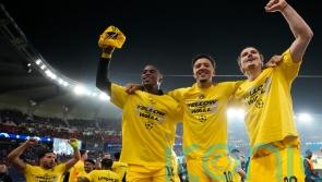Jadon Sancho leads celebrations with Adele hit after Dortmund reach CL final