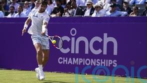 Cameron Norrie aced by big-serving Milos Raonic in first round at Queen’s