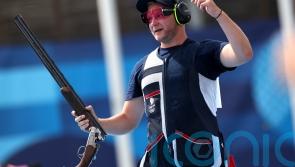 Nathan Hales wins men’s trap gold with a new Olympic record