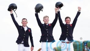 Scott Brash, Harry Charles and Ben Maher win jumping team gold for Great Britain