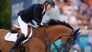 Harry Charles out of jumping final after horse suffers ‘small overreach’