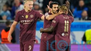 Manchester City stroll past Slovan Bratislava for first Champions League win