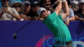 Rory McIlroy holds share of lead at DP World Tour Championship