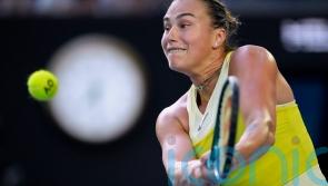 Another win for Aryna Sabalenka at Australian Open as rain hampers opening day