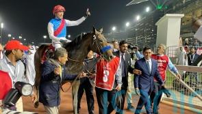 Frankie Dettori back in Dubai action on World Cup night