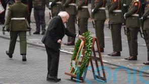 Higgins lays wreath at Easter Rising commemoration