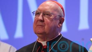 Irish-born cardinal announces Pope Francis’s death
