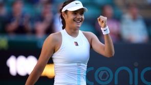 Emma Raducanu sails through ‘awkward’ battle of Britain in Wimbledon opener