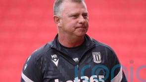 Mark Robins happy with Stoke’s resilience after last-gasp victory over Derby