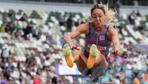 Katarina Johnson-Thompson third with two heptathlon events remaining in Tokyo