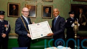 Barack Obama accepts Freedom of the City of Dublin ‘with deep humility’
