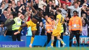 Brighton net twice at the death to claim comeback win away to 10-man Chelsea