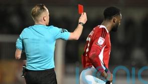 Brackley hold Gateshead to goalless draw despite Zak Lilly’s early red card